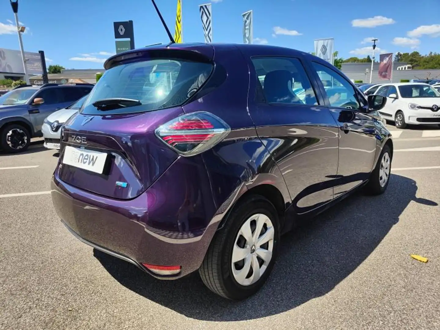 Renault ZOE E-Tech Equilibre charge normale R110 - MY22 Mauve - 2