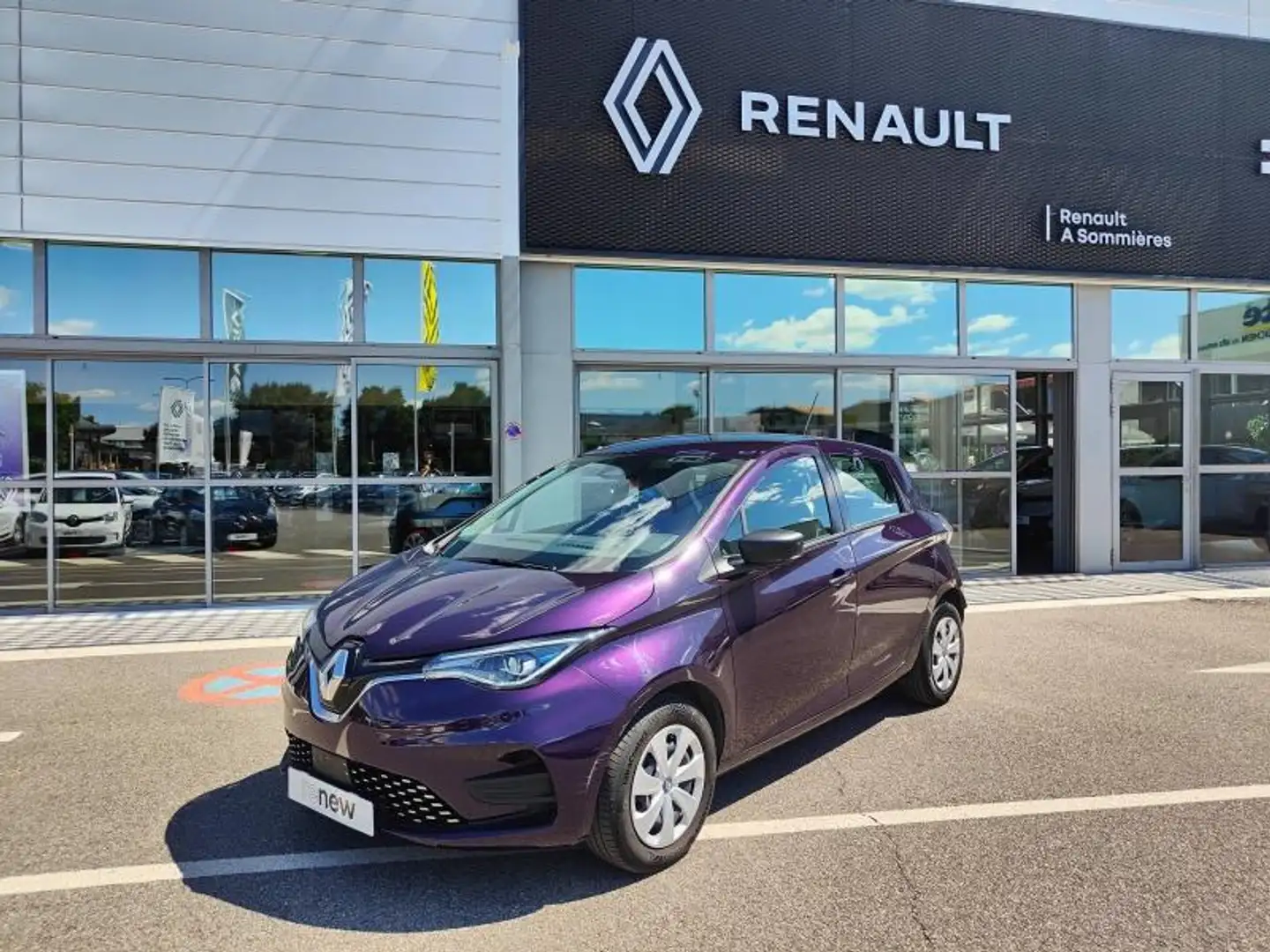 Renault ZOE E-Tech Equilibre charge normale R110 - MY22 Mauve - 1