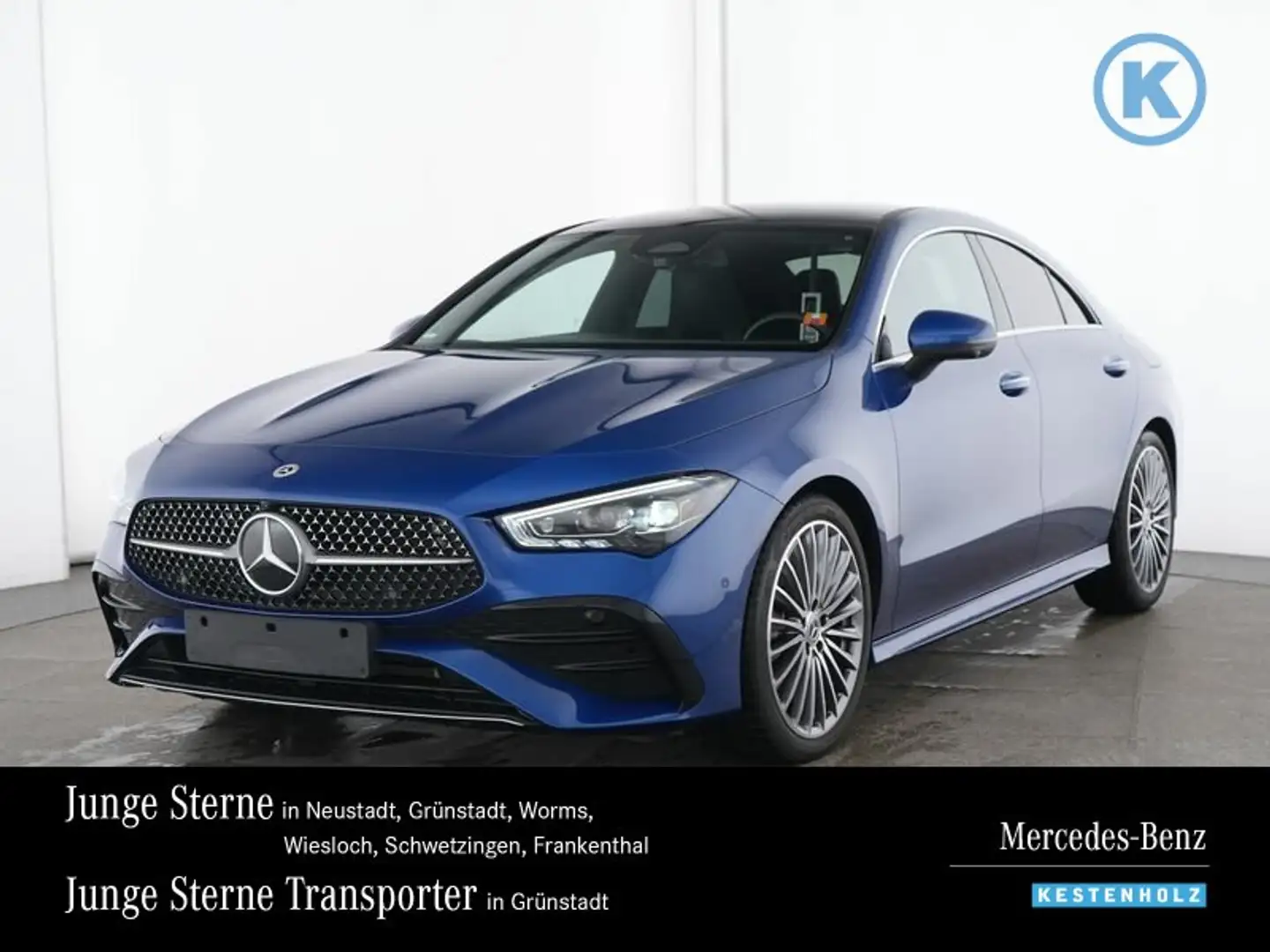 Mercedes-Benz CLA 250 CLA 250 4M AMG+AHK+PANO+360°+HUD+SOUND+KEYL+MLED Blau - 1