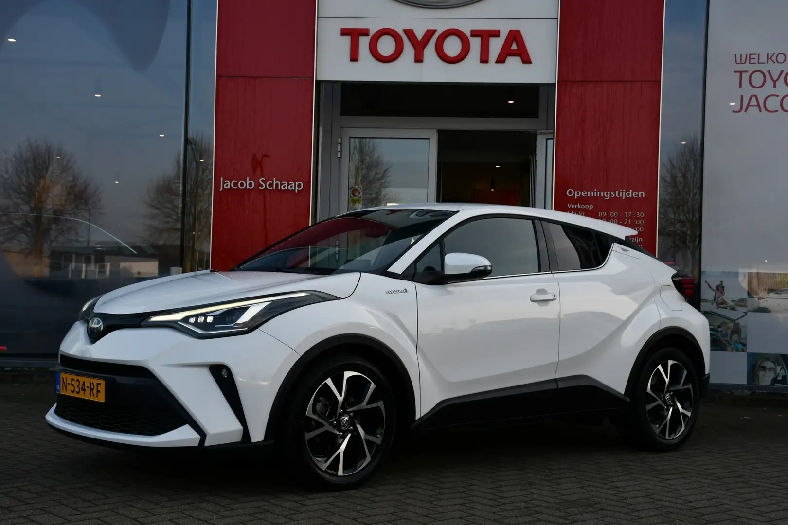 Toyota C-HR 1.8 Hybrid Style Luxury | Full-LED koplampen | Dod Blanc - 1