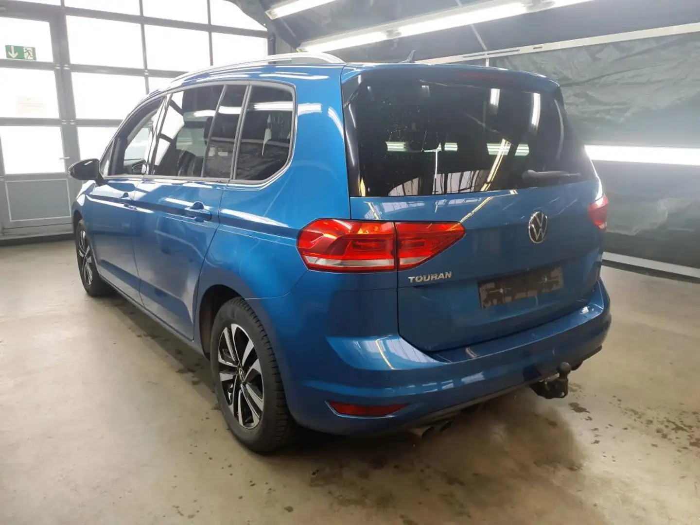 Volkswagen Touran TDI United *PANO*AHK*CARPLAY*NAVI*7-SITZE Azul - 2