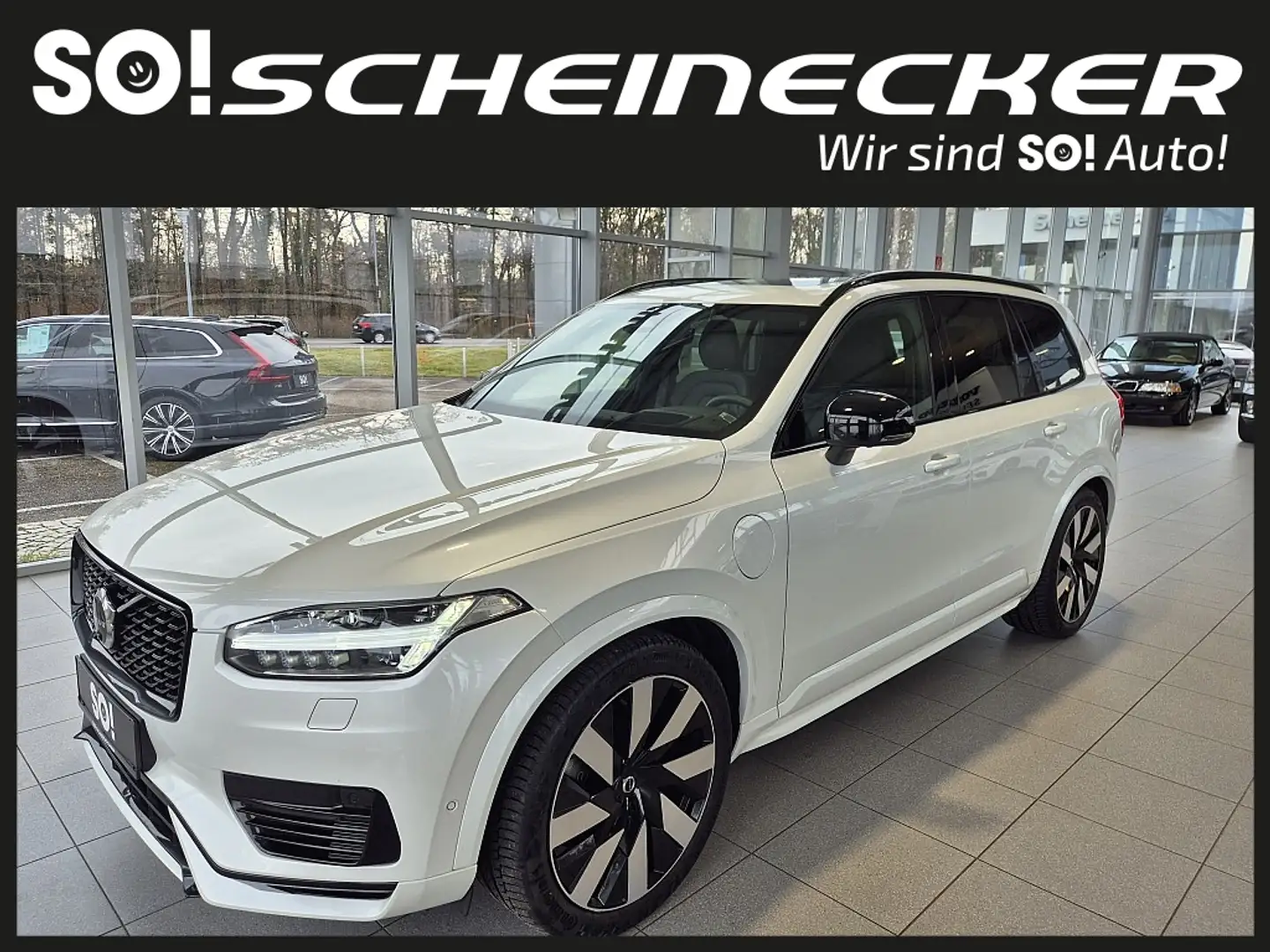 Volvo XC90 T8 AWD Recharge PHEV Ultimate Dark Geartronic Weiß - 2