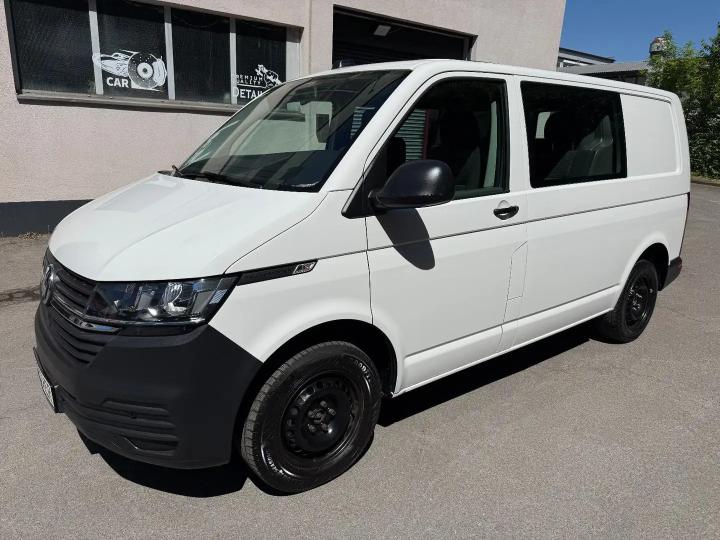 Volkswagen T6 Transporter T6.1 Transporter Kasten DOKA PLUS + MIXTO + Blanc - 1