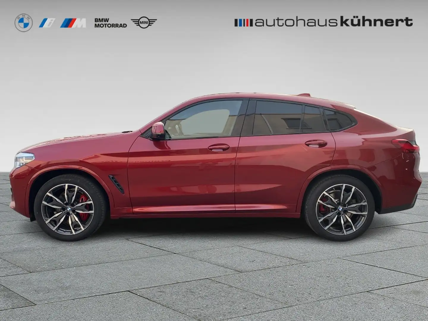 BMW X4 M 40d LED ///M-Sport SpurAss StHzg 360° AHK Červená - 2