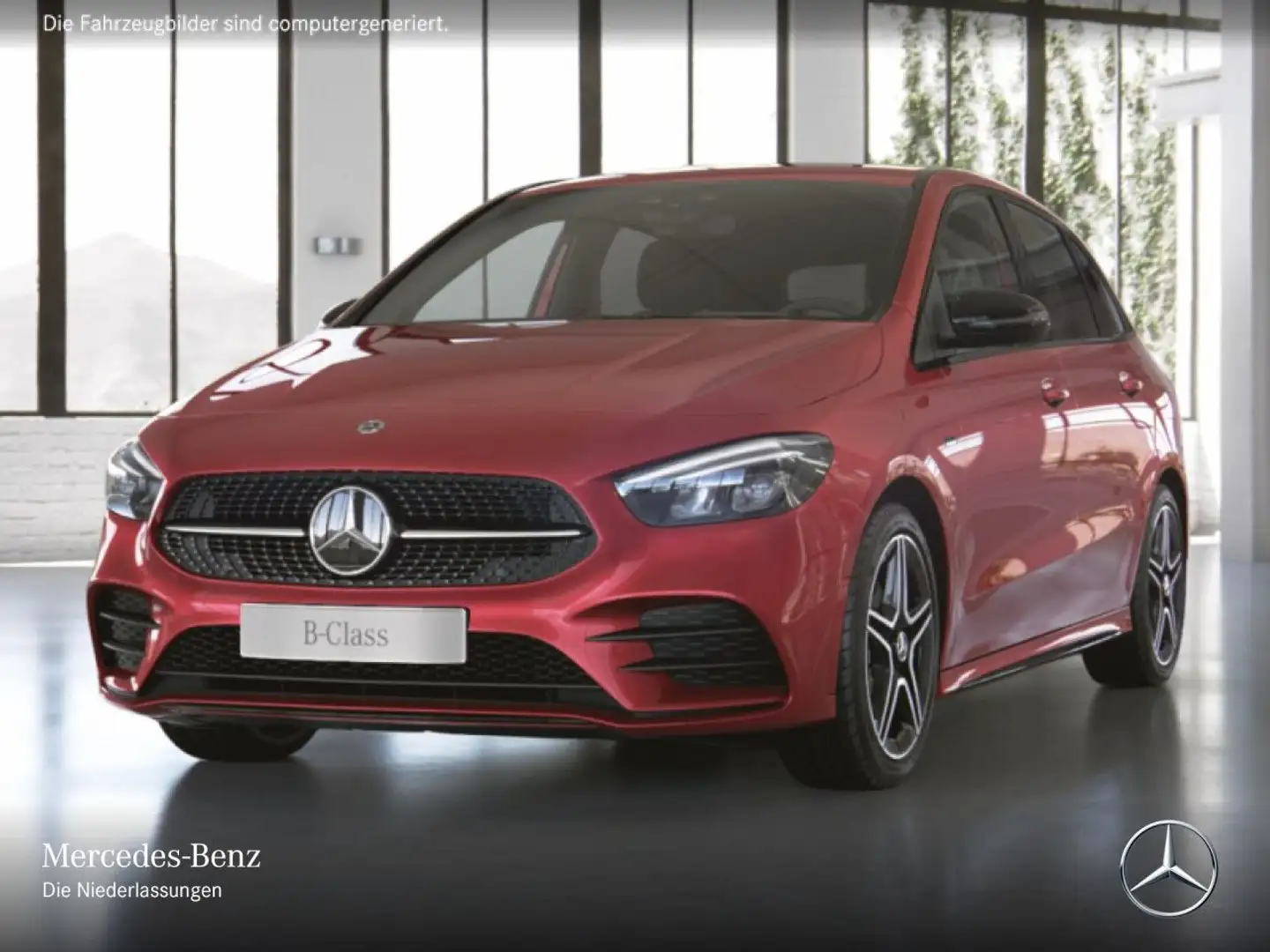 Mercedes-Benz B 250 e EDITION 2020+AMG+NIGHT+LED+KAMERA+TOTW+8G Rood - 2
