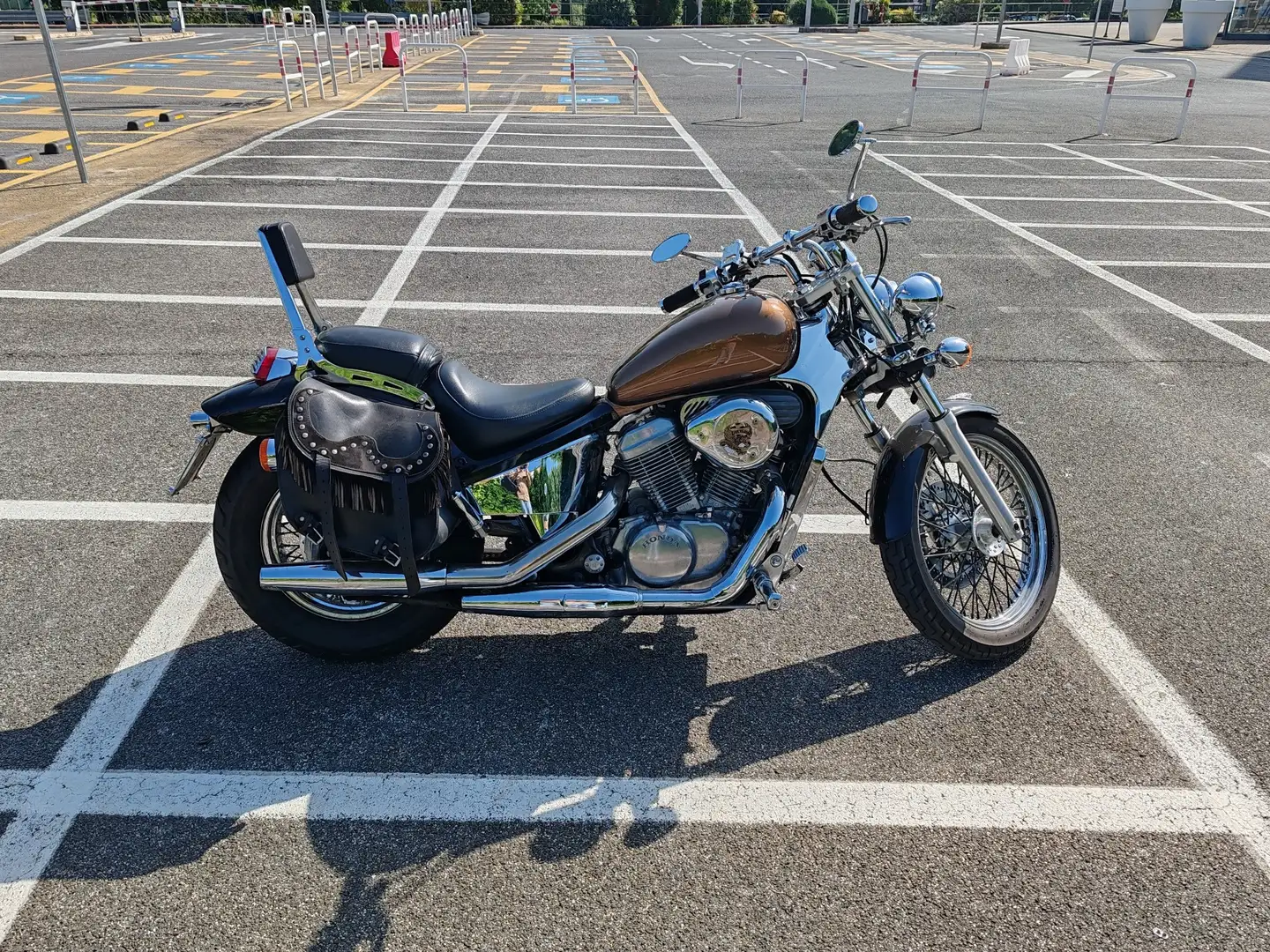 Honda VT 600 shadow Arancione - 1