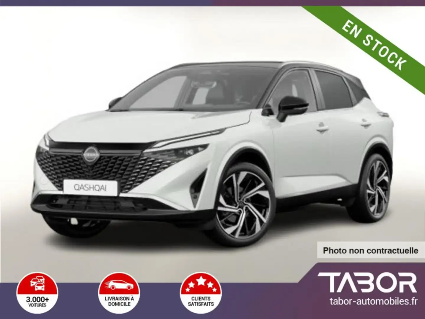 Nissan Qashqai MHEV 158 CVT Tekna+ LED Bose Blanc - 1