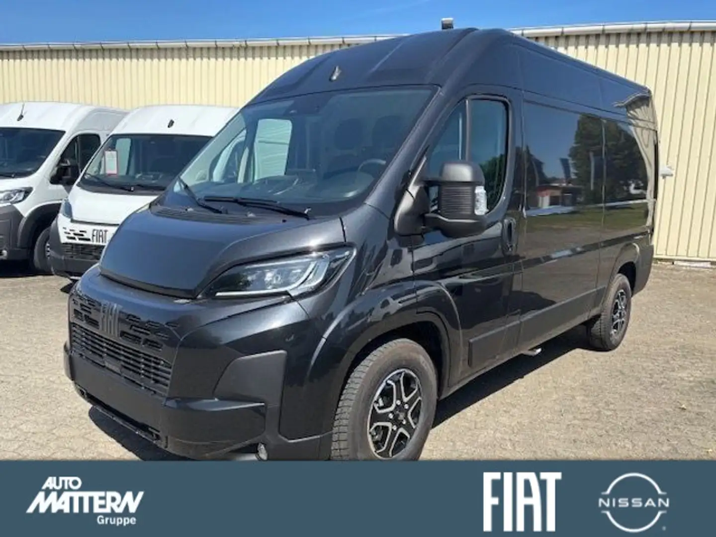 Fiat Ducato 35 L2H2 180PS  AT/AHK/Kamera/Voll-LED/uvm Noir - 1