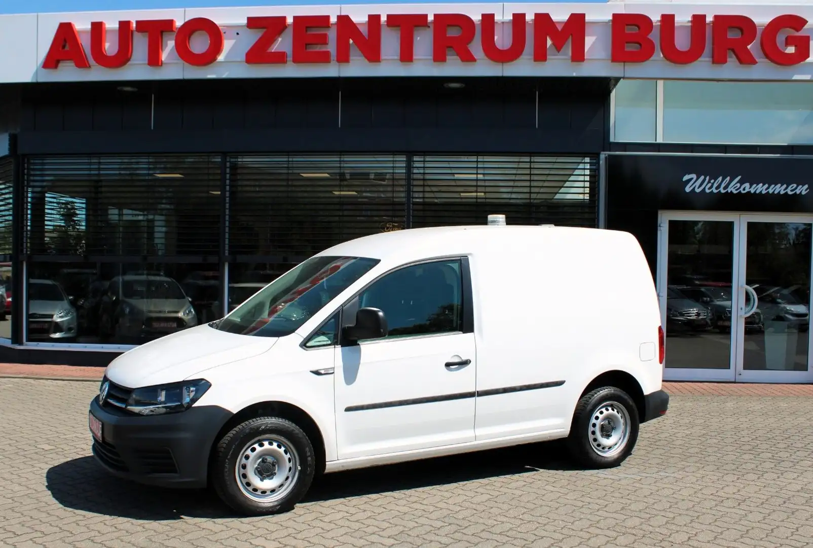 Volkswagen Caddy Nfz Kasten BMT 2.0D 1.Hd. KLIMA Scheckheft Weiß - 1