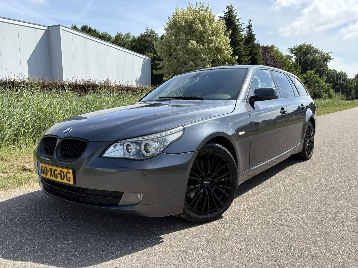BMW 523 5-serie Touring 523i Executive / AUTOMAAT / LEER / Grijs - 1