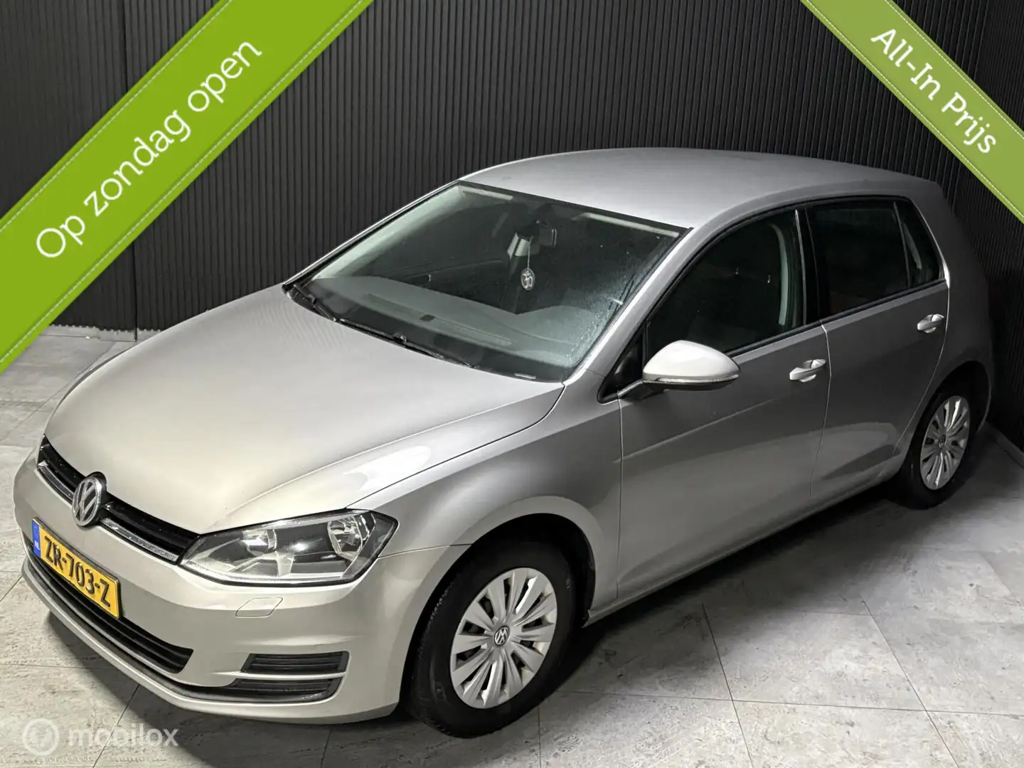 Volkswagen Golf 1.4 TSI Highline DSG – 2015 – 123 PK - Cruise - Grau - 1