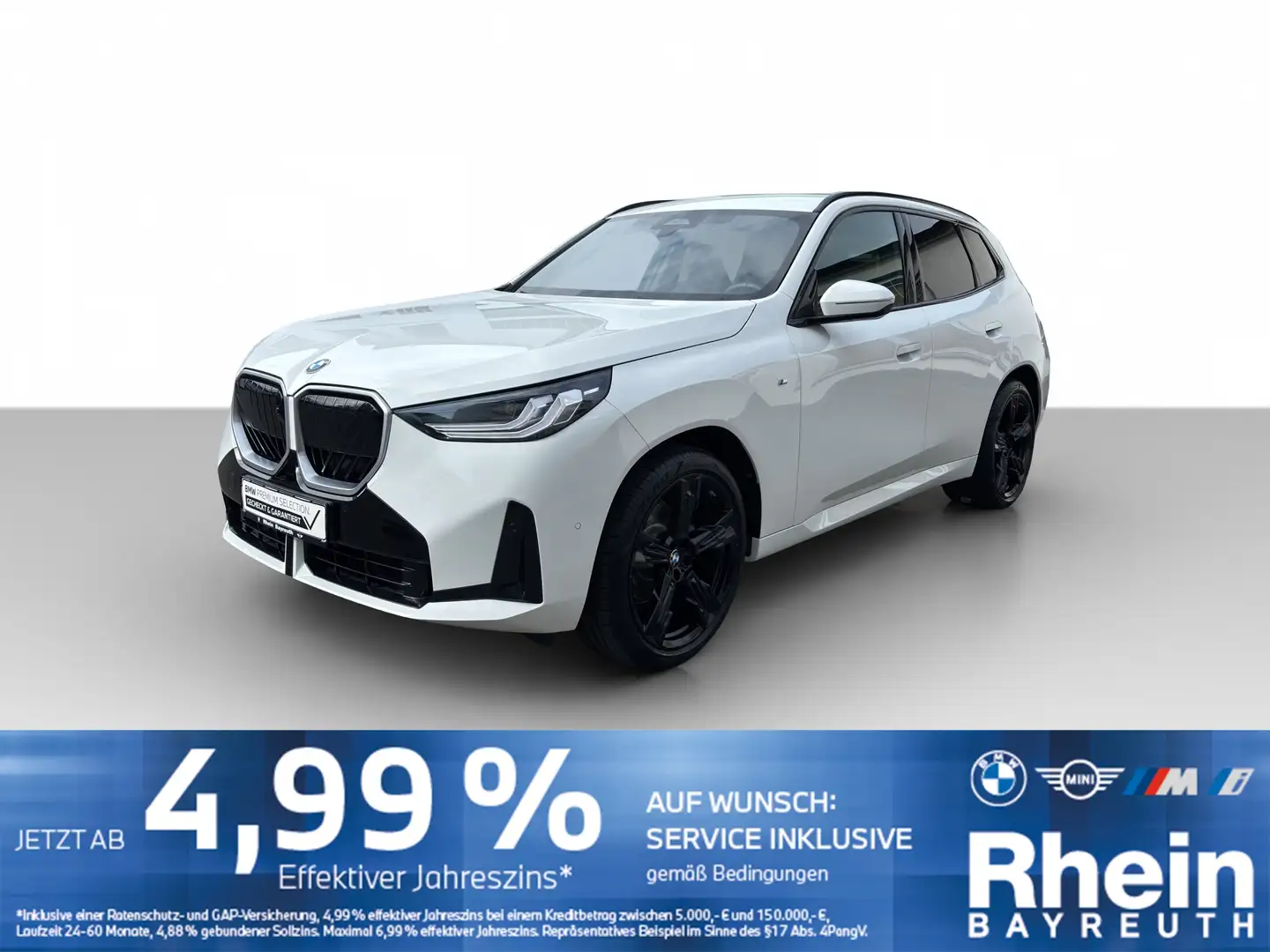 BMW X3 20d xDrive M Sport Navi LED ACC AHK Park+ Navi LED Alb - 1