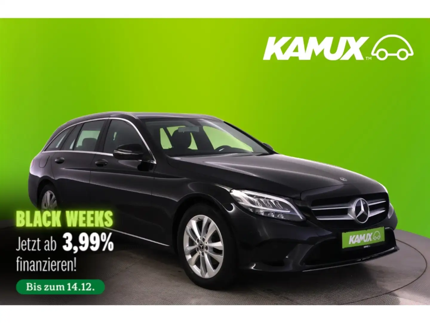 Mercedes-Benz C 180 T 9G-tronic Avantgarde+LED+VIRTUAL+KAMERA Noir - 1