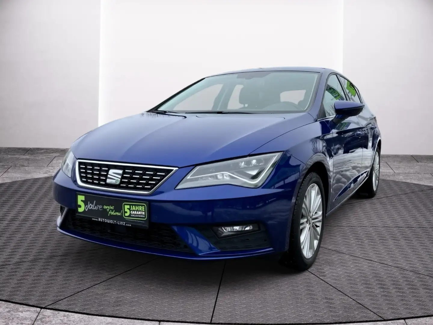 SEAT Leon Xcellence 16 TDI ACC+LED+PDC Blau - 2