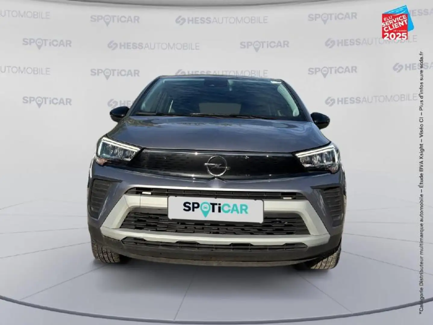 Opel Crossland 1.2 Turbo 110ch Elegance Business Gris - 2