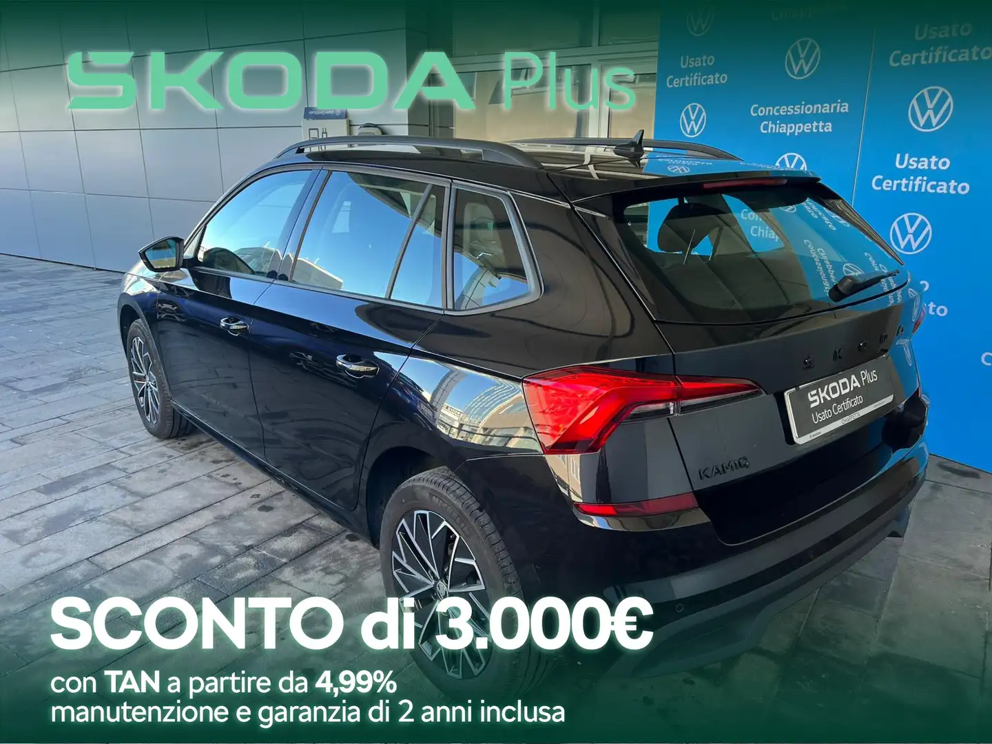 Skoda Kamiq 1.0 tsi style 95cv Nero - 2