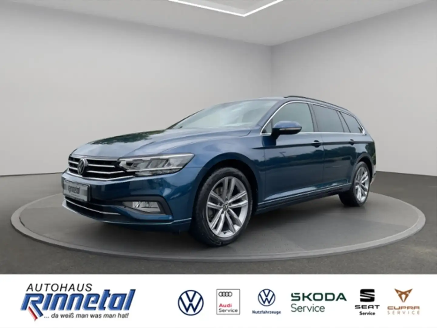 Volkswagen Passat Variant 2.0 TDI DSG Business 4Motion NAVI+KLIMA+LED+BUSIN Blau - 1