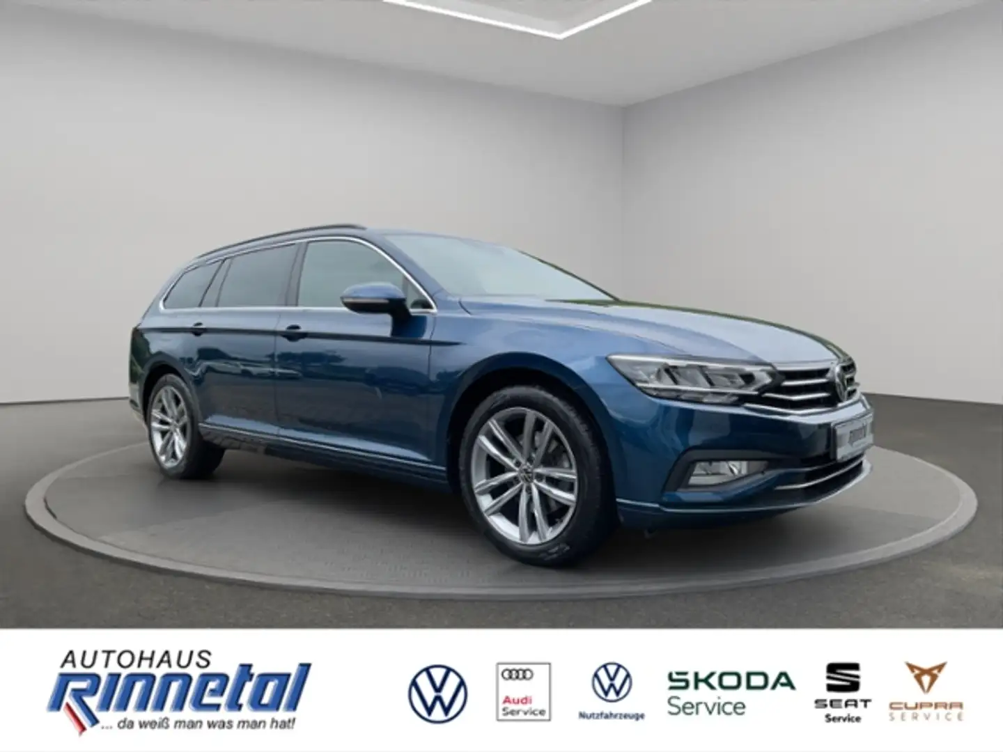 Volkswagen Passat Variant 2.0 TDI DSG Business 4Motion NAVI+KLIMA+LED+BUSIN Blau - 2