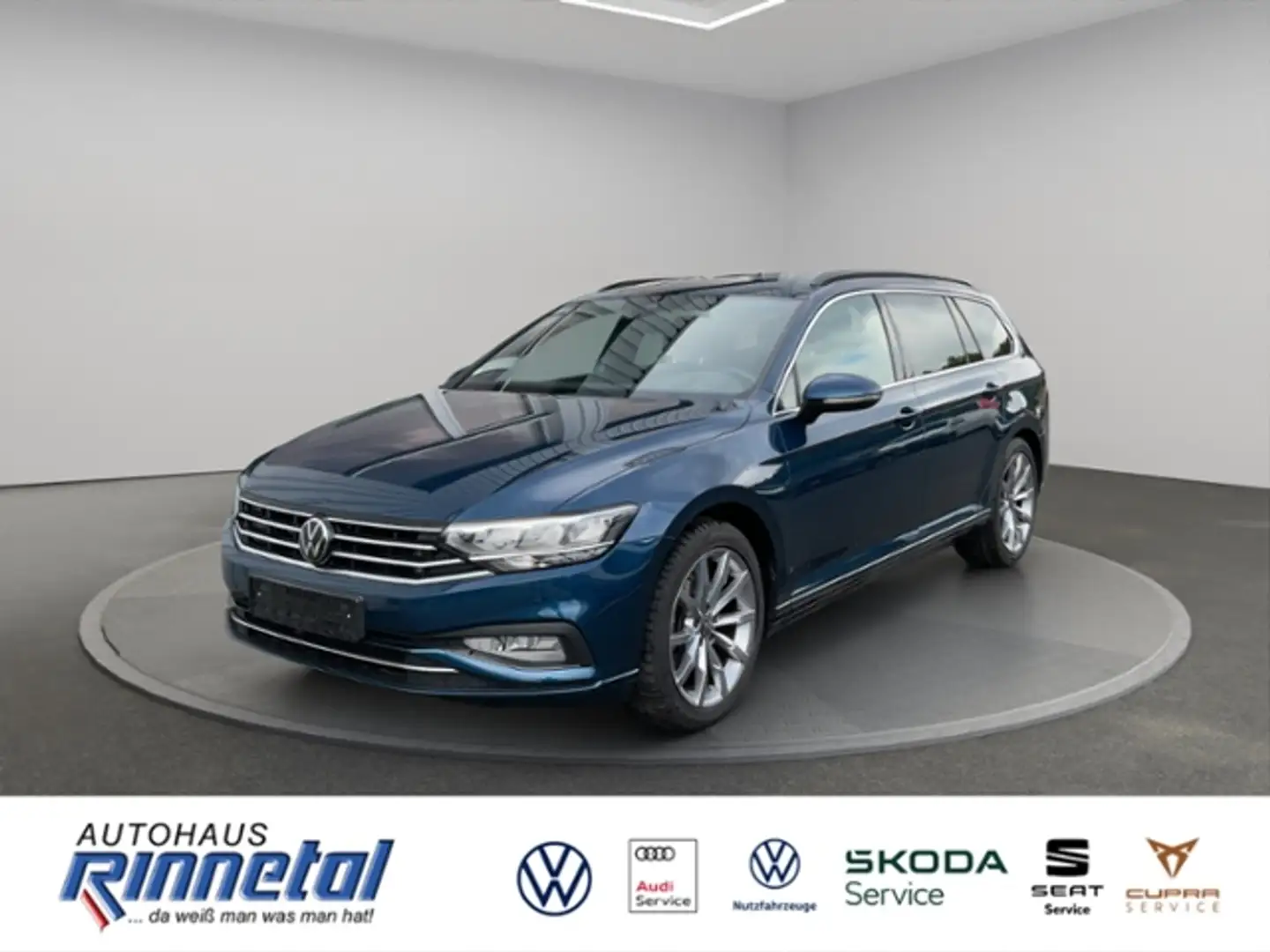 Volkswagen Passat Variant Business 2.0 TDI DSG 4Motion NAVI+KLIMA+LED+BUSIN Blau - 1
