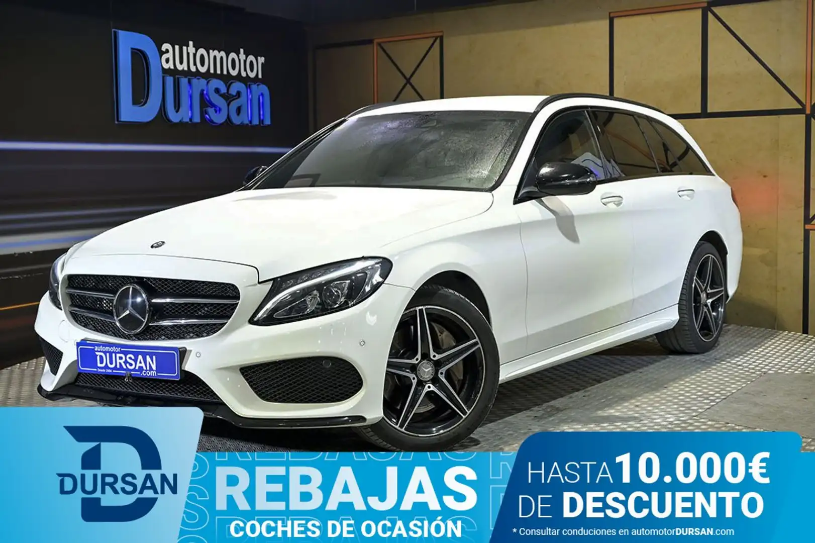 Mercedes-Benz C 250 Estate 250CDI BE Elegance 4M Aut. Blanc - 1