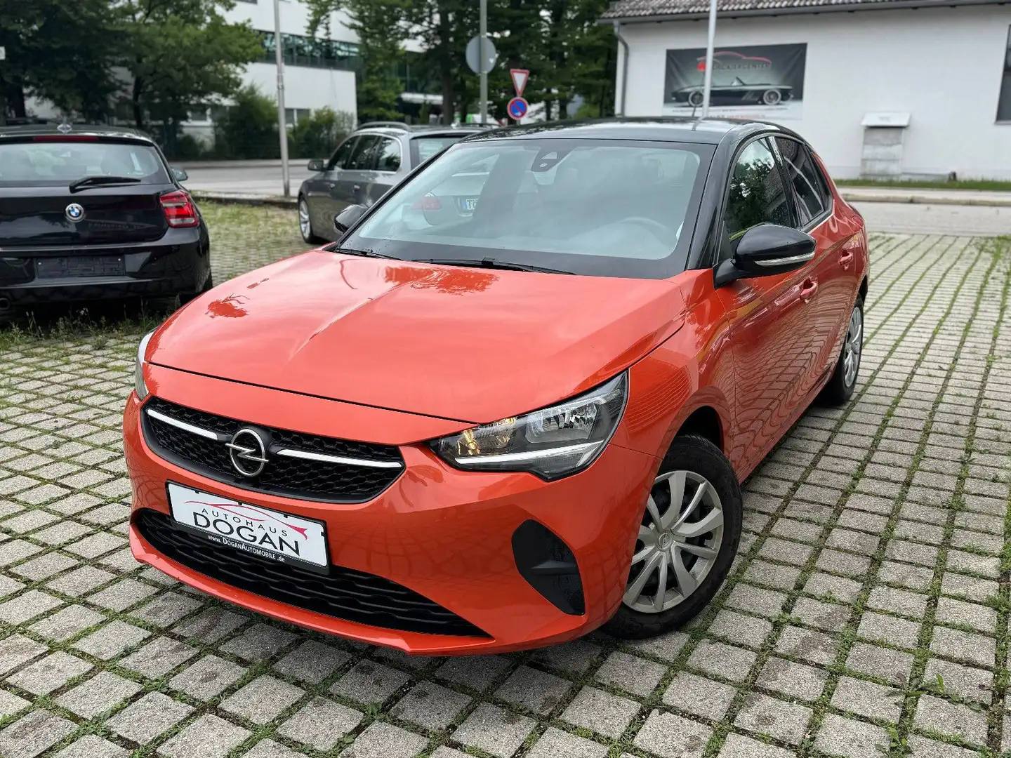Opel Corsa F Edition~Navi~Klima~Sitzheizung~1.Hand Orange - 1