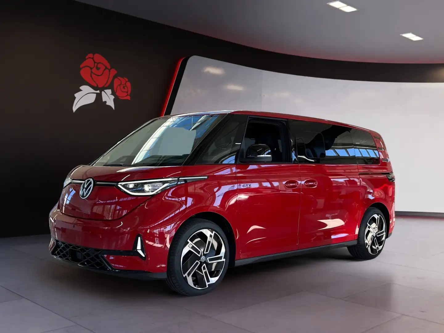 Volkswagen ID. Buzz GTX 4motion Lang 7-Sitzer AHK Rot - 2