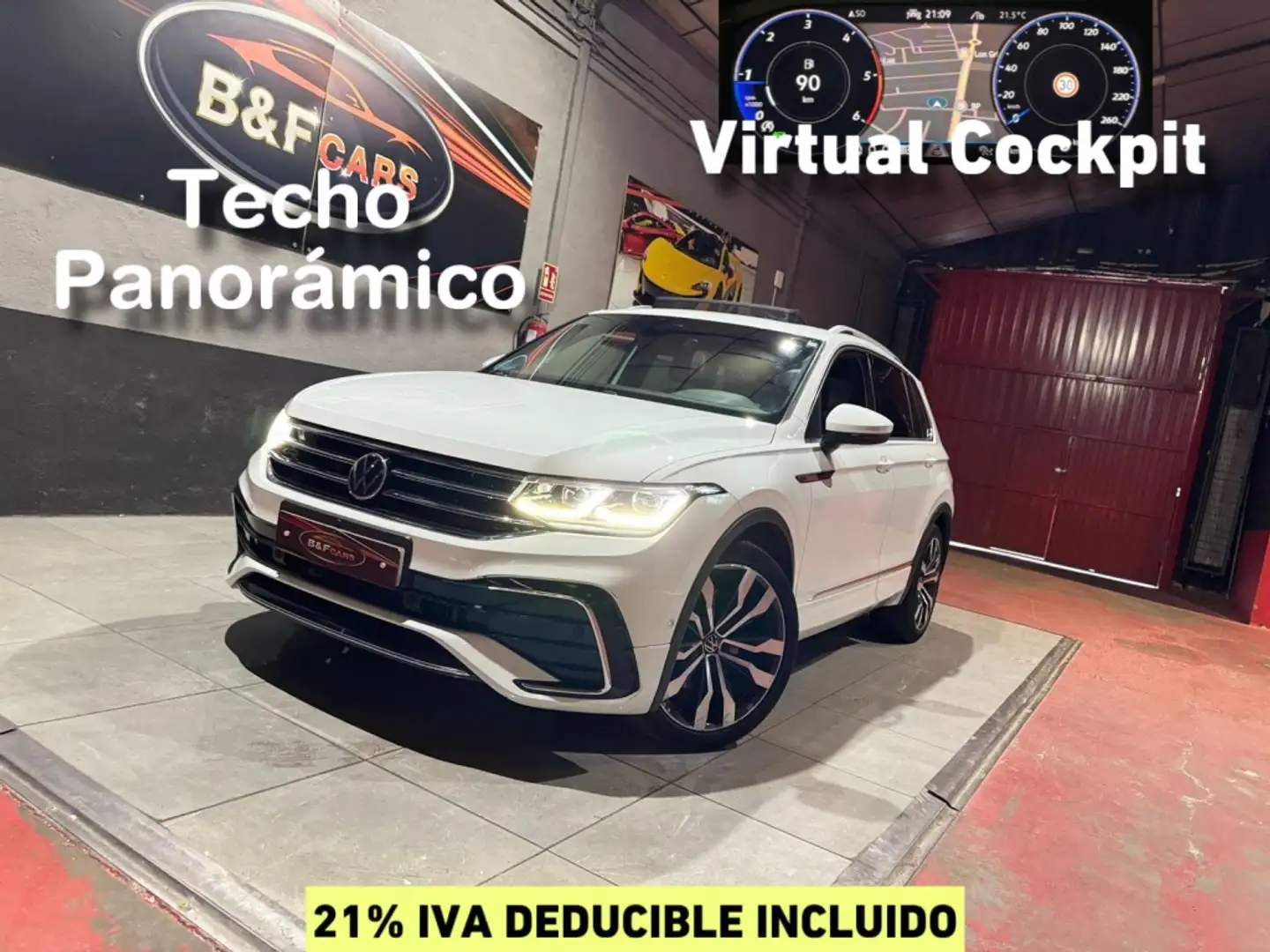 Volkswagen Tiguan 2.0TDI R-Line 4Motion DSG 147kW Blanco - 1