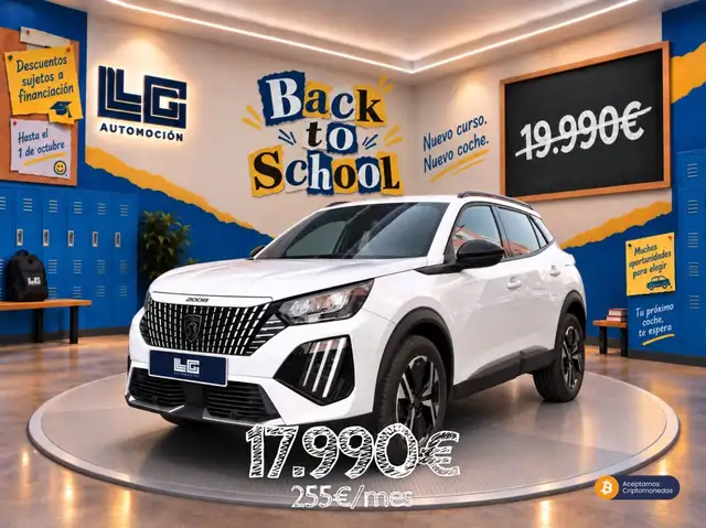 2023 Peugeot 2008 in White for sale