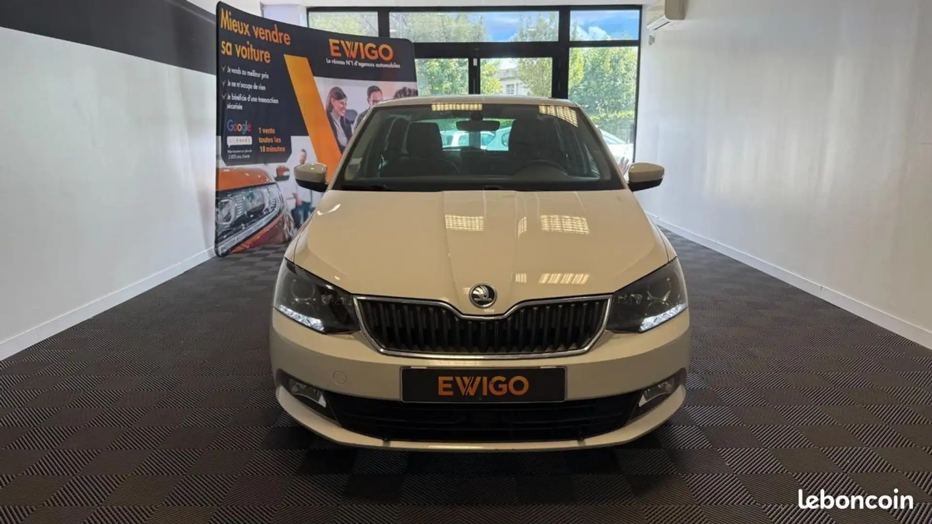 Skoda Fabia 1.0 TSI 95 CLEVER Blanc - 2