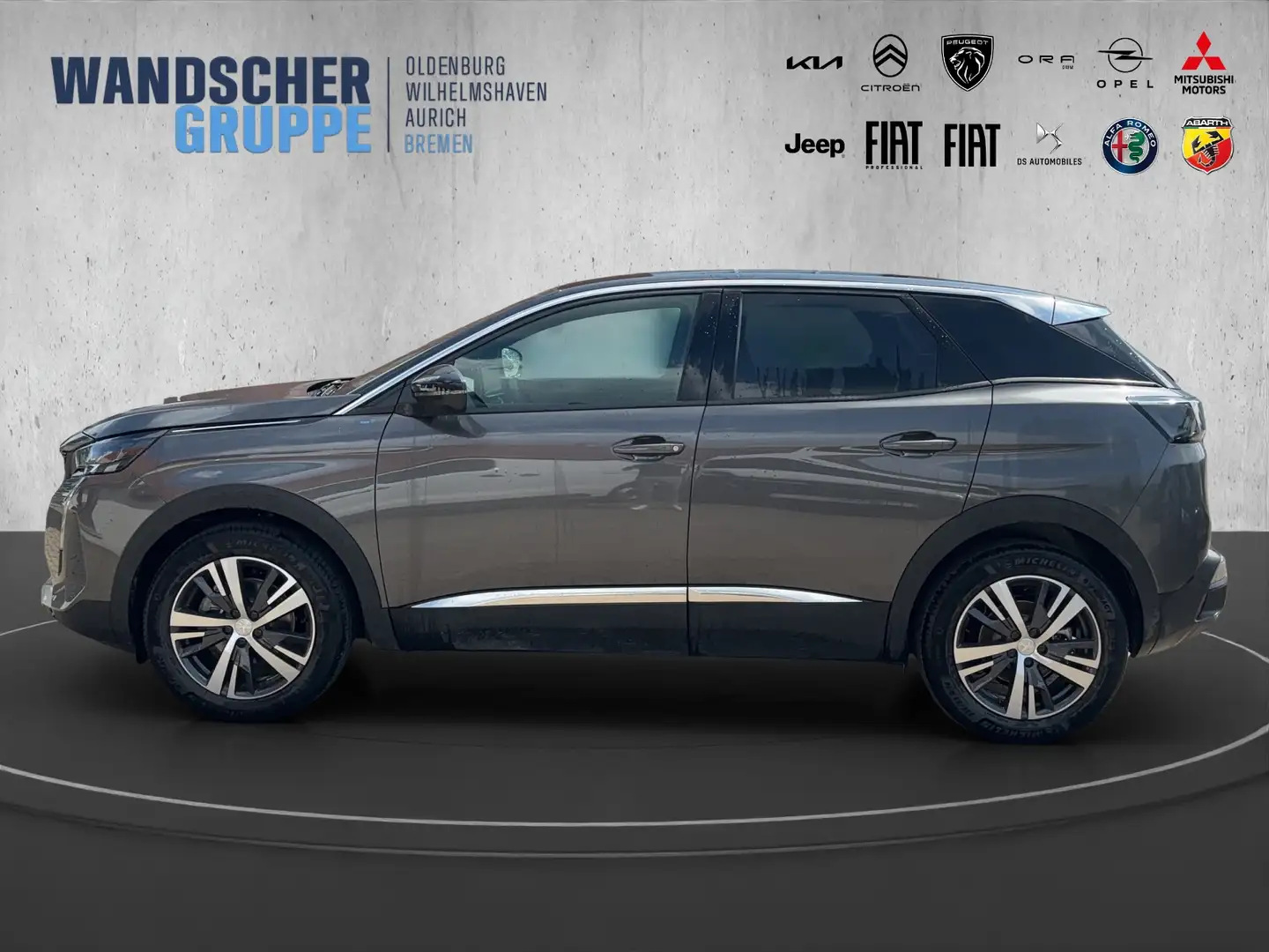 Peugeot 3008 Allure Pack BlueHDi 130 EAT8 SHZ NAVI Grau - 2
