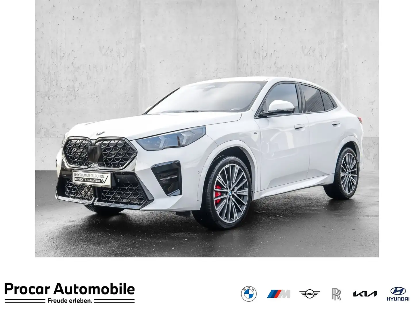 BMW X2 sDrive20i M Sport HUD ACC RFK NAVI LED DAB Weiß - 1