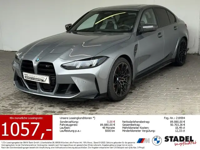 Bmw M3 Competition M xDrive Limousine ACC.360°.Ha&Ka