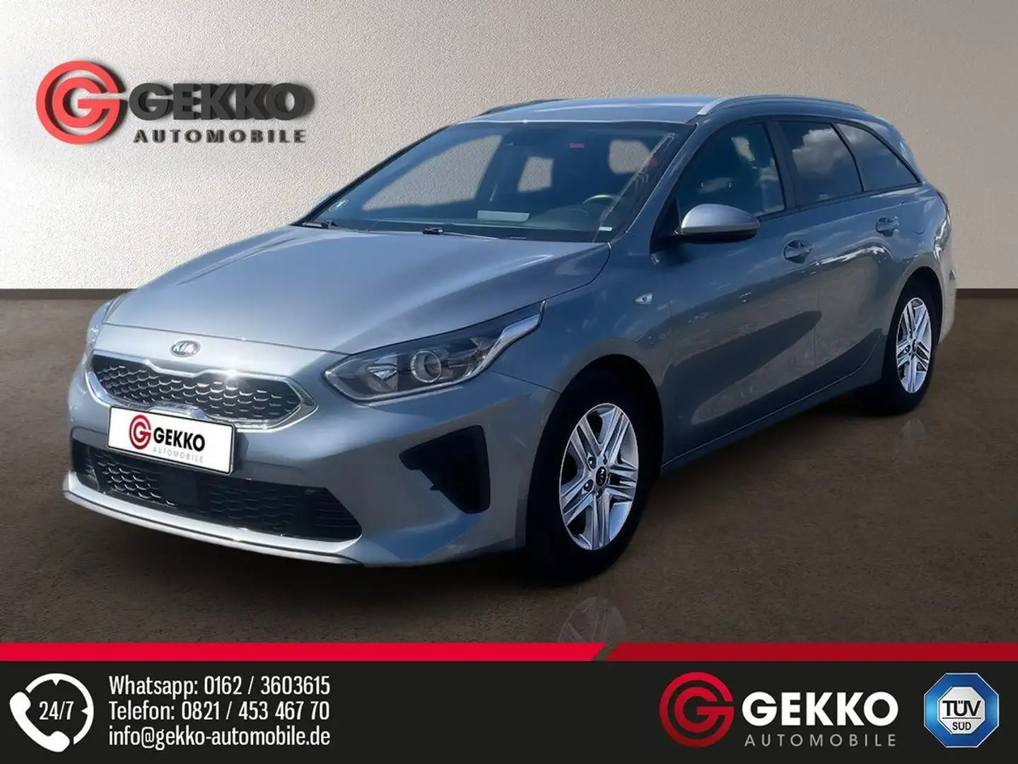 Kia Ceed SW / cee'd SW Ceed SW +KAMERA+SZH+APP+DAB+Metallic+AHK+Regensens Szürke - 2