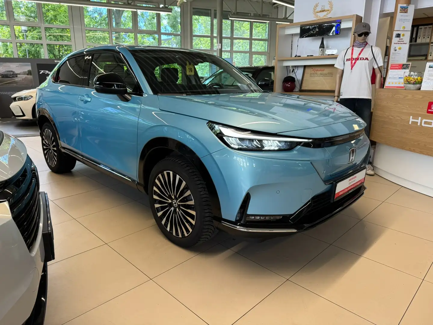 Honda e:Ny1 Leder | Allwetterreifen | MwSt. ausweisbar Blau - 2