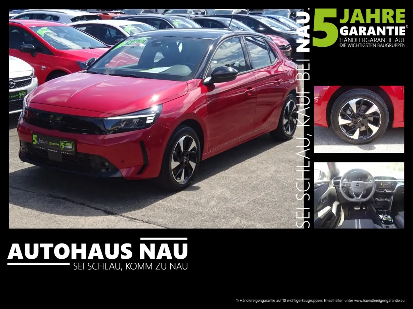 Opel Corsa F e GS Line Batteriezustand 100% Rot - 1