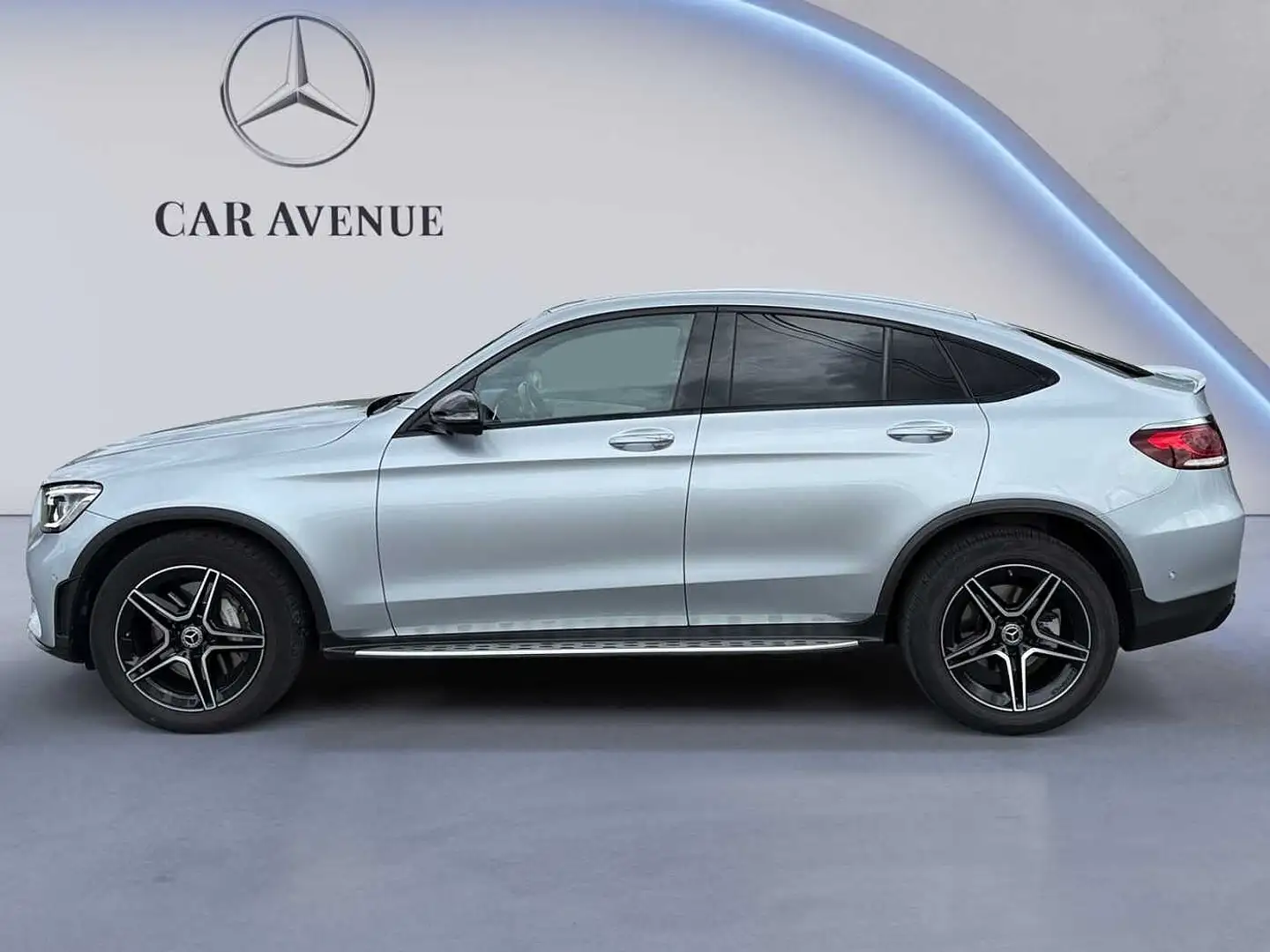 Mercedes-Benz GLC 200 d Coupé AMG Line Argento - 2