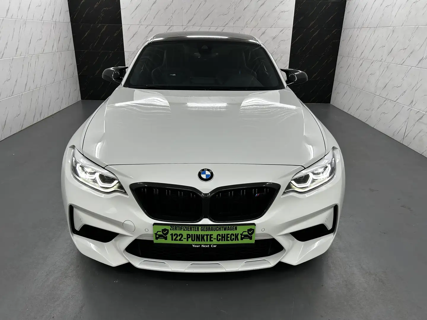 BMW M2 Competition+ACC+H&K+Keyless+Leder+LED+Kam+Nav Blanc - 2