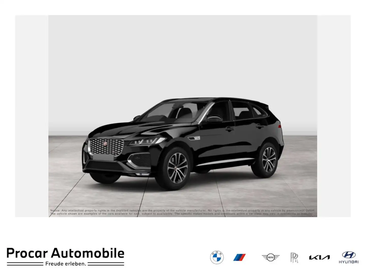 Jaguar F-Pace R-Dynamic SE AWD+ACC+KAMERA+MERIDIAN+PANO Nero - 1