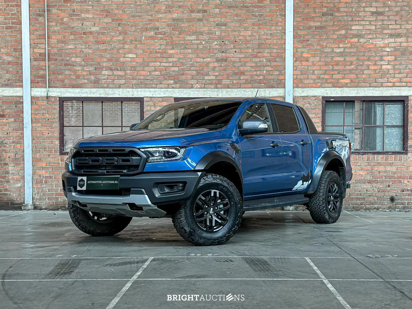 Ford Ranger Raptor 2.0 EcoBlue Blauw - 1