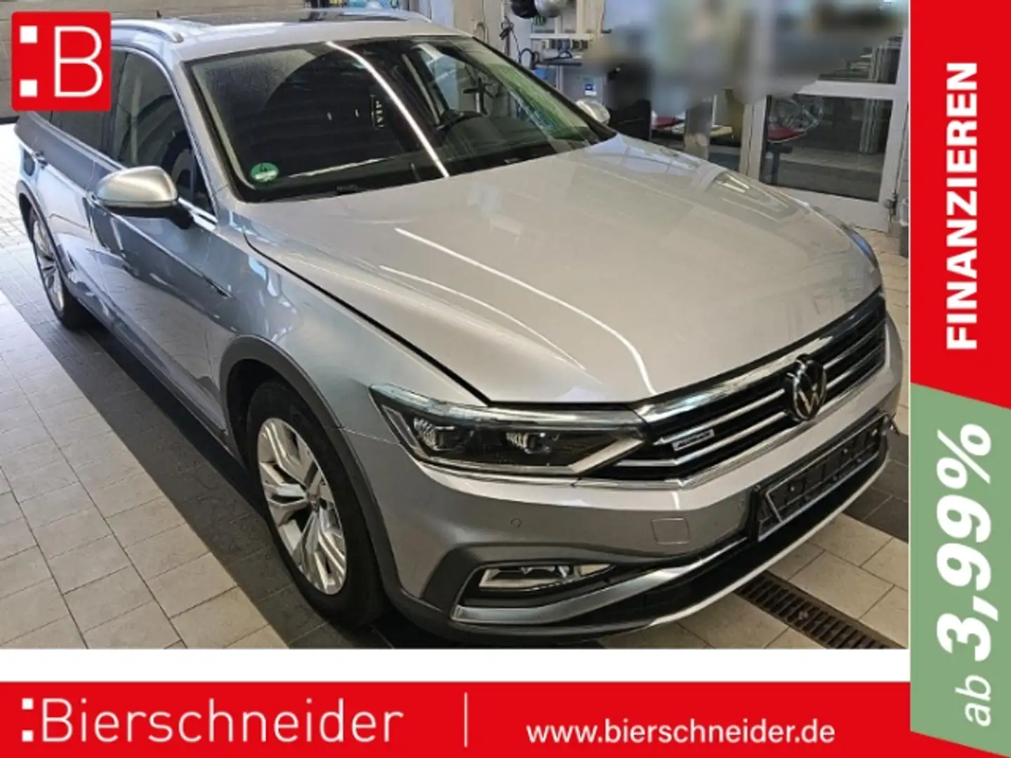 Volkswagen Passat Alltrack 2.0 TDI DSG 4Mo. PANO AHK KAMERA ACC Silber - 1