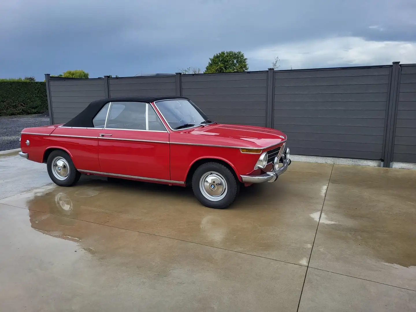 BMW 2002 1600 cabrio Roşu - 2