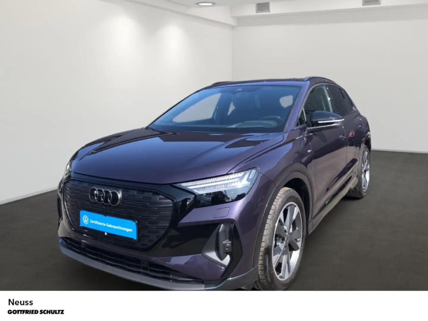 Audi Q4 e-tron 40 S-LINE 77 kWh LED HEAD-UP EINPARKHILFE ACC Violett - 2