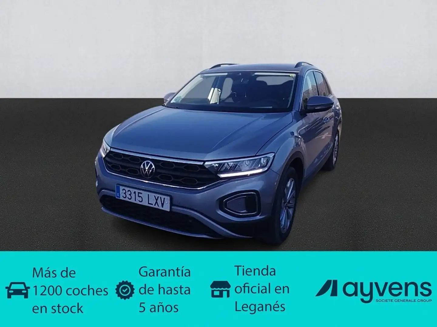 Volkswagen T-Roc 2.0TDI Life 85kW Gris - 1