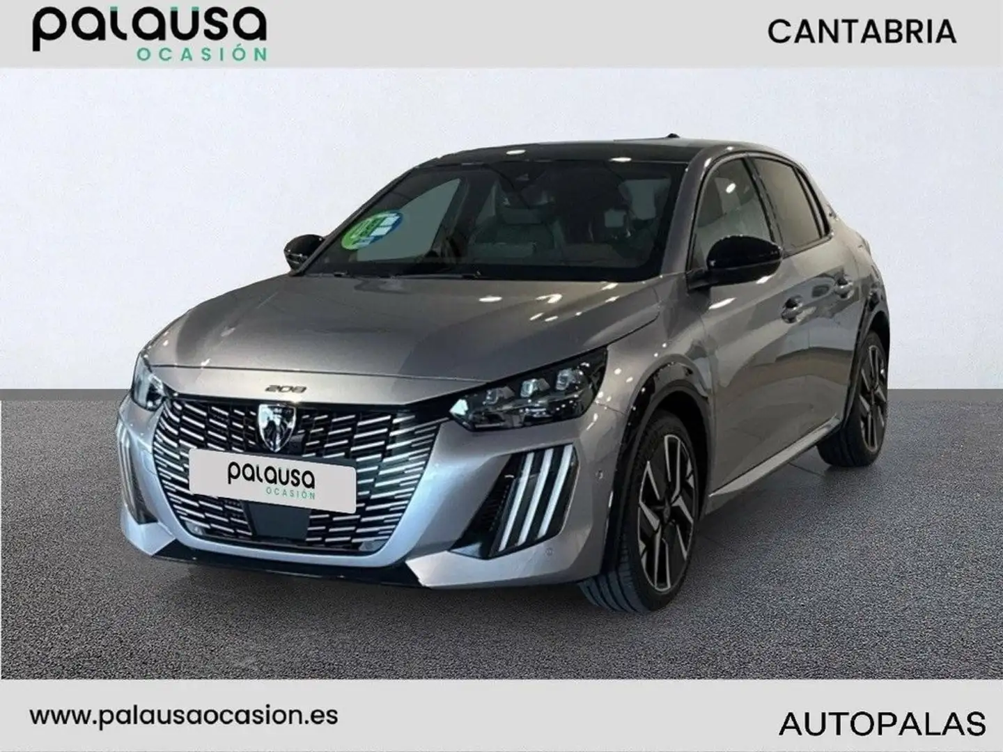 Peugeot 208 HYBRID 145 eDCS6 GT Gris - 1