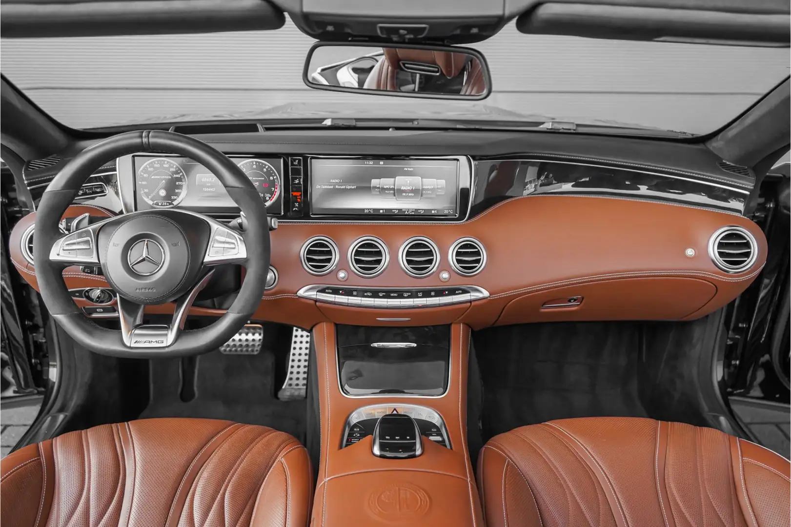 Mercedes-Benz S 63 AMG Cabrio 4Matic Luchtv HUD Nachtzicht Stoelvent Dist Negro - 2