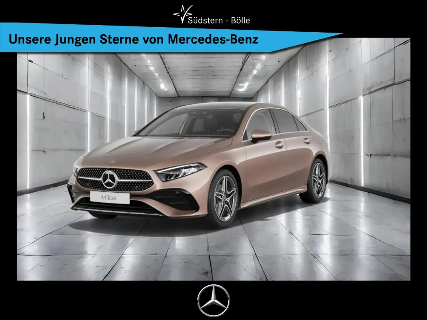 Mercedes-Benz A 180 LIMO AMG+DISTRONIC+PANO-DACH+MEMORY+KAMERA Or - 1
