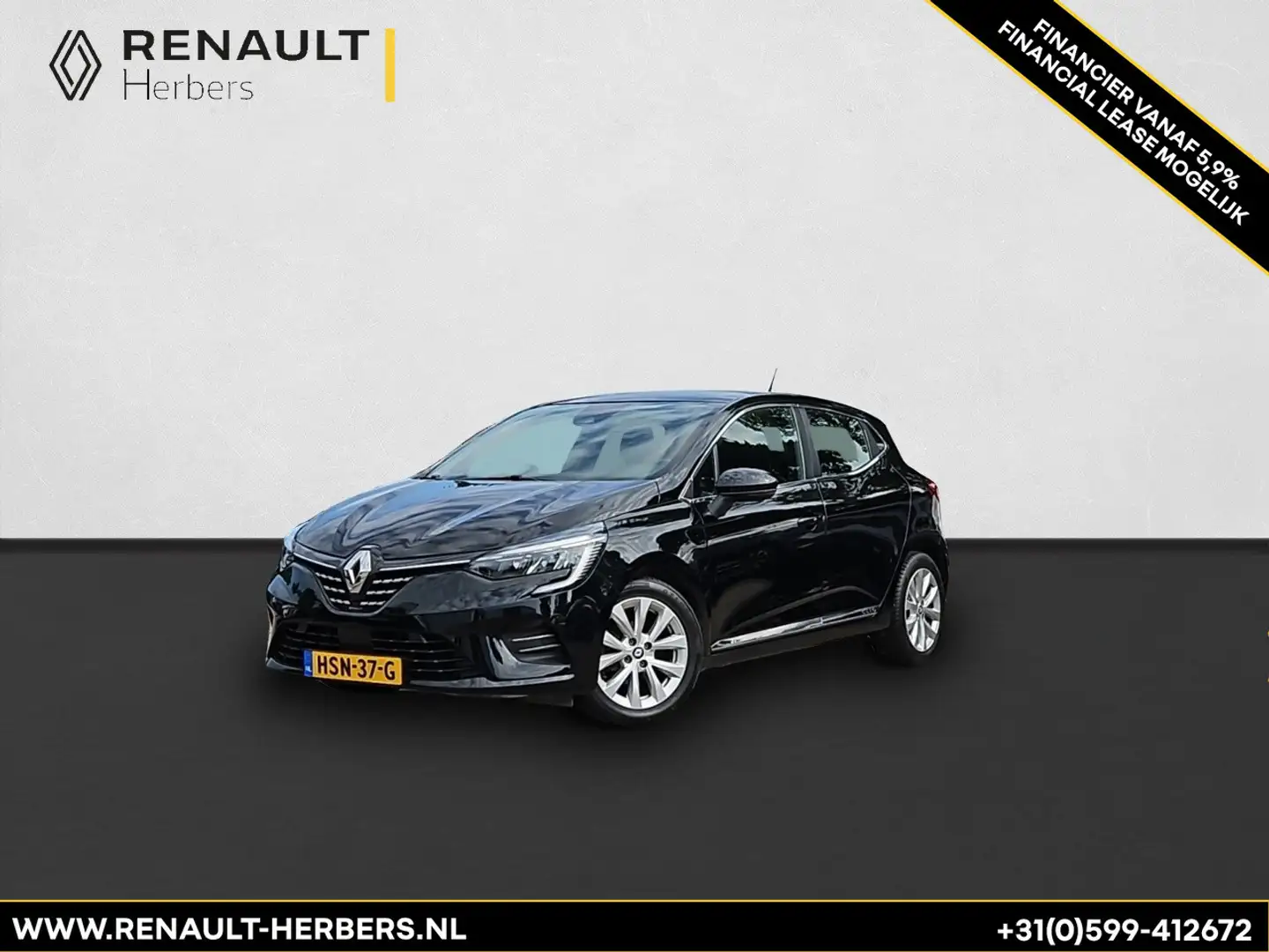 Renault Clio 1.0 TCe Intens NAVI / PDC / STOELVERWARMING Noir - 1