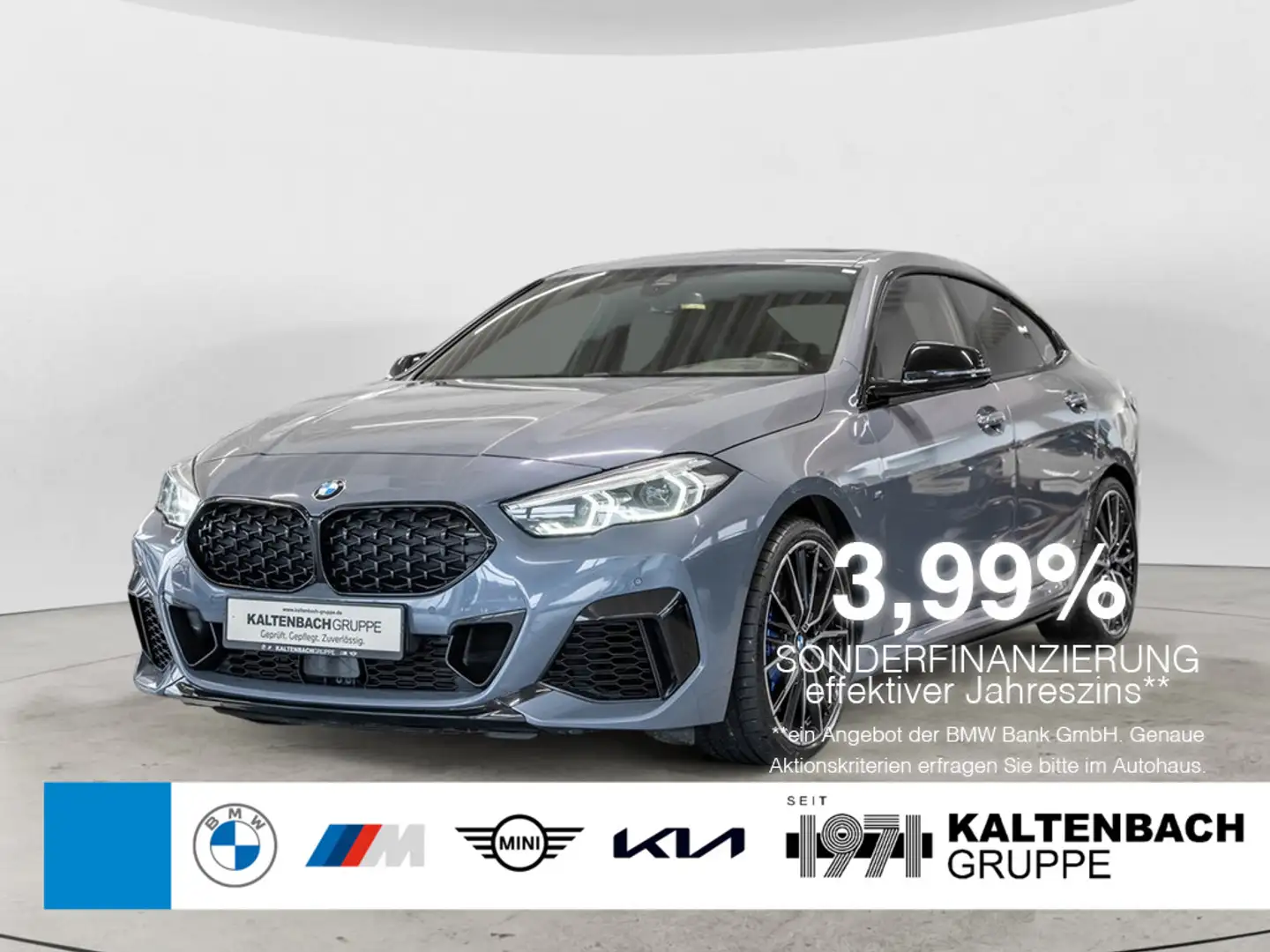 BMW 235 Mi Gran Coupe xDrive PANO HUD LED W-LAN Grau - 1