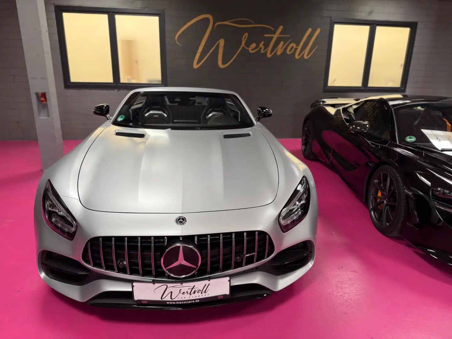 Mercedes-Benz AMG GT C Roadster, Burmester, Silber - 2