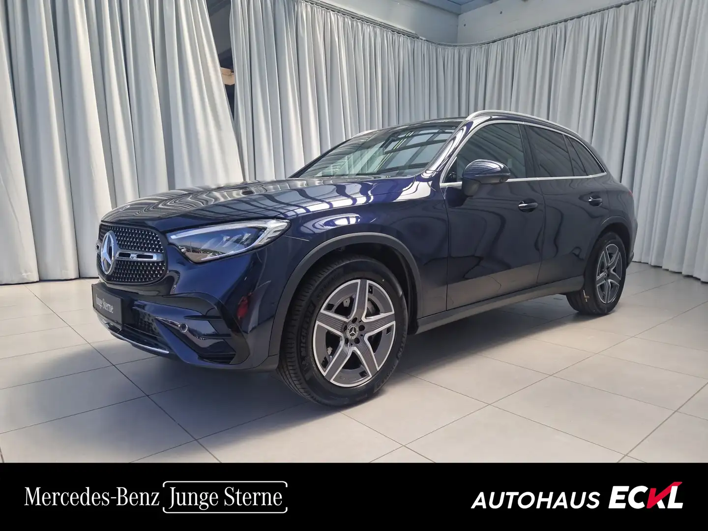 Mercedes-Benz GLC 220 d 4MATIC SpurW Winterp. SportS. Blau - 1